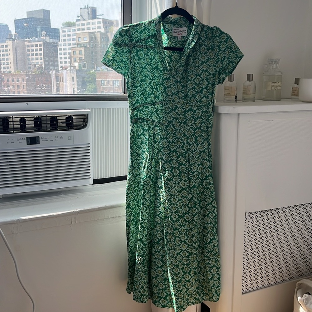 HVN Midi Dress - Picture 2 of 3